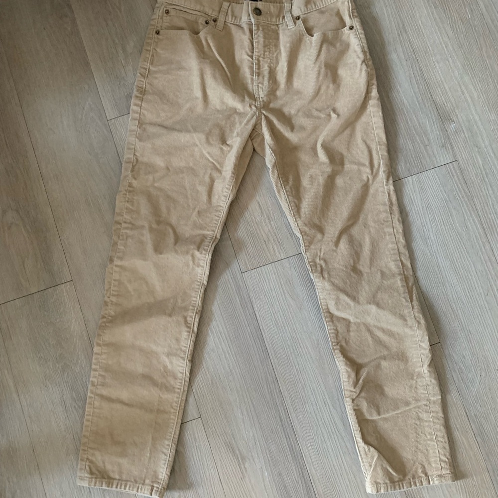J. Crew Light Beige Chinos with Straight Fit